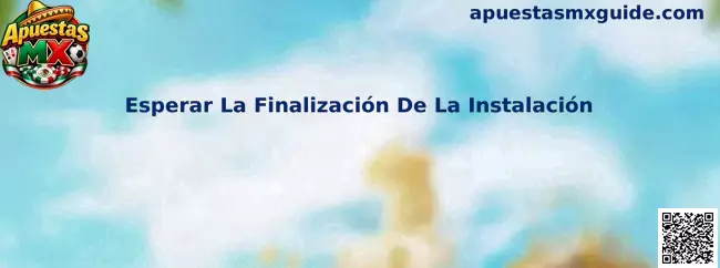 Guía para esperar la finalización de la instalación de una aplicación móvil y revisar su progreso