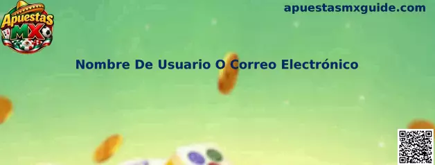 Pantalla de acceso con el campo Nombre De Usuario O Correo Electrónico en Apuestas MX